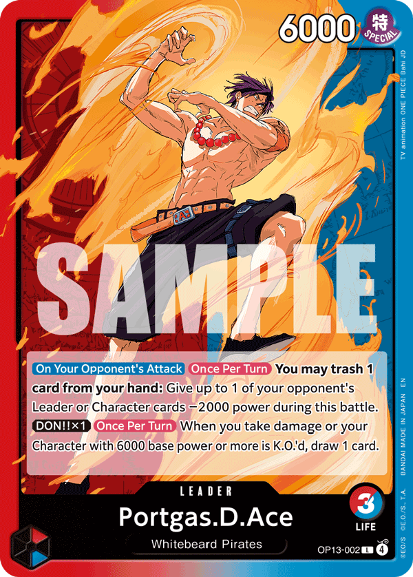 Líder Portgas.D.Ace