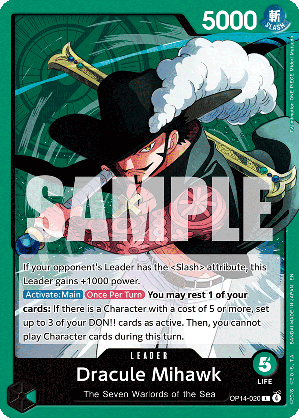 Líder Dracule Mihawk