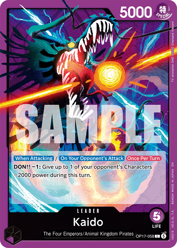 Líder do deck P Kaido — BattleRoyal — Overseas